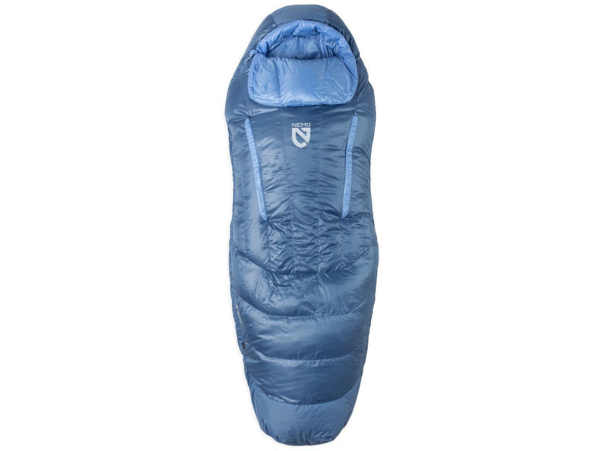 NEMO Equipment Disco 30F Sleeping Bag - Women's Blue Horizon Regular/Wide 811666038807