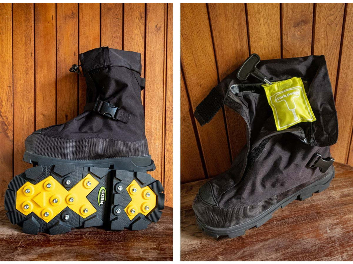 Neos Voyager Glacier Trek Spike Overshoes Black M