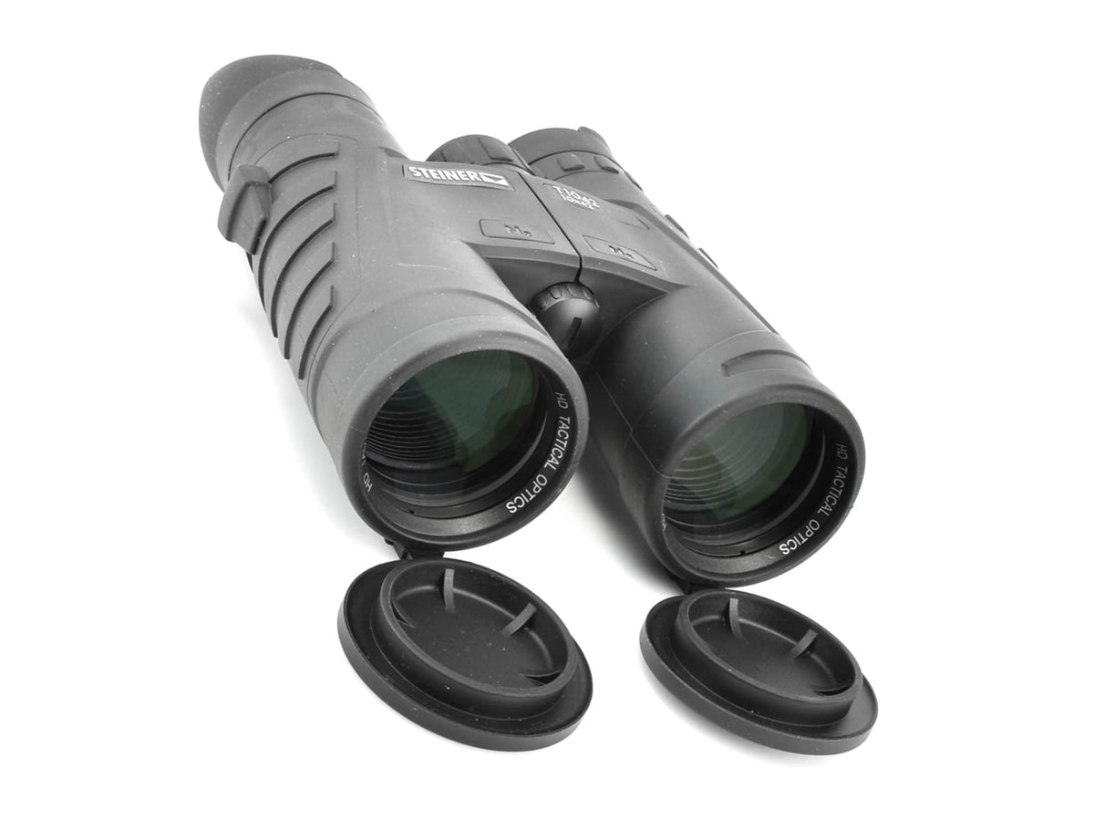 Steiner Tactical T1042 10x42mm Roof Prism Binocular NBR Long Life Rubber Armoring Charcoal 2005