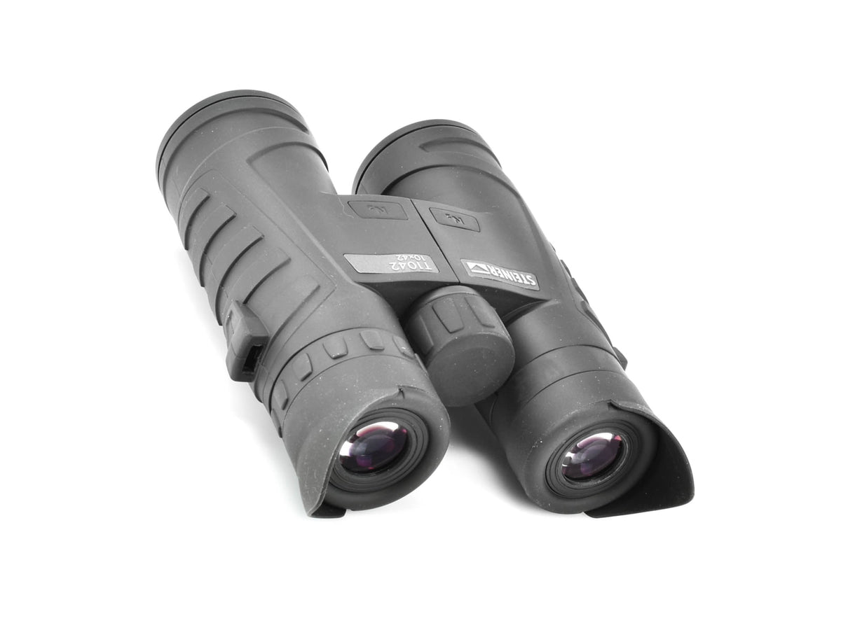 Steiner Tactical T1042 10x42mm Roof Prism Binocular NBR Long Life Rubber Armoring Charcoal 2005