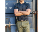 Nexbelt Aston USA Embossed EDC Gun Belt 1.5 in Black One Size PCS3163
