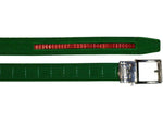 Nexbelt Braided Augusta Golf Belt Green/White/Yellow PCD9466