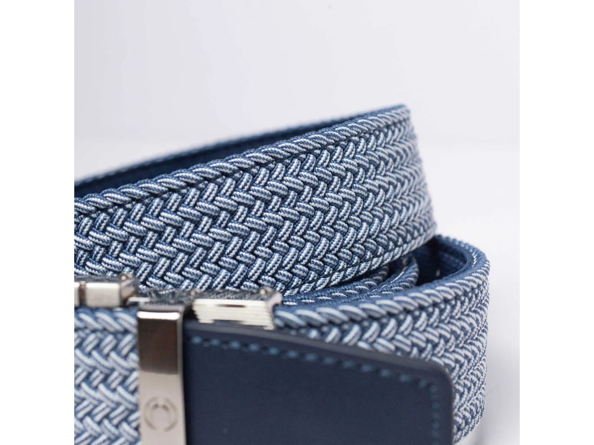 Nexbelt Braided Belt Blue Cord Up to 50" Waist
