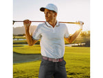 Nexbelt Braided Golf Belt MarronWhite