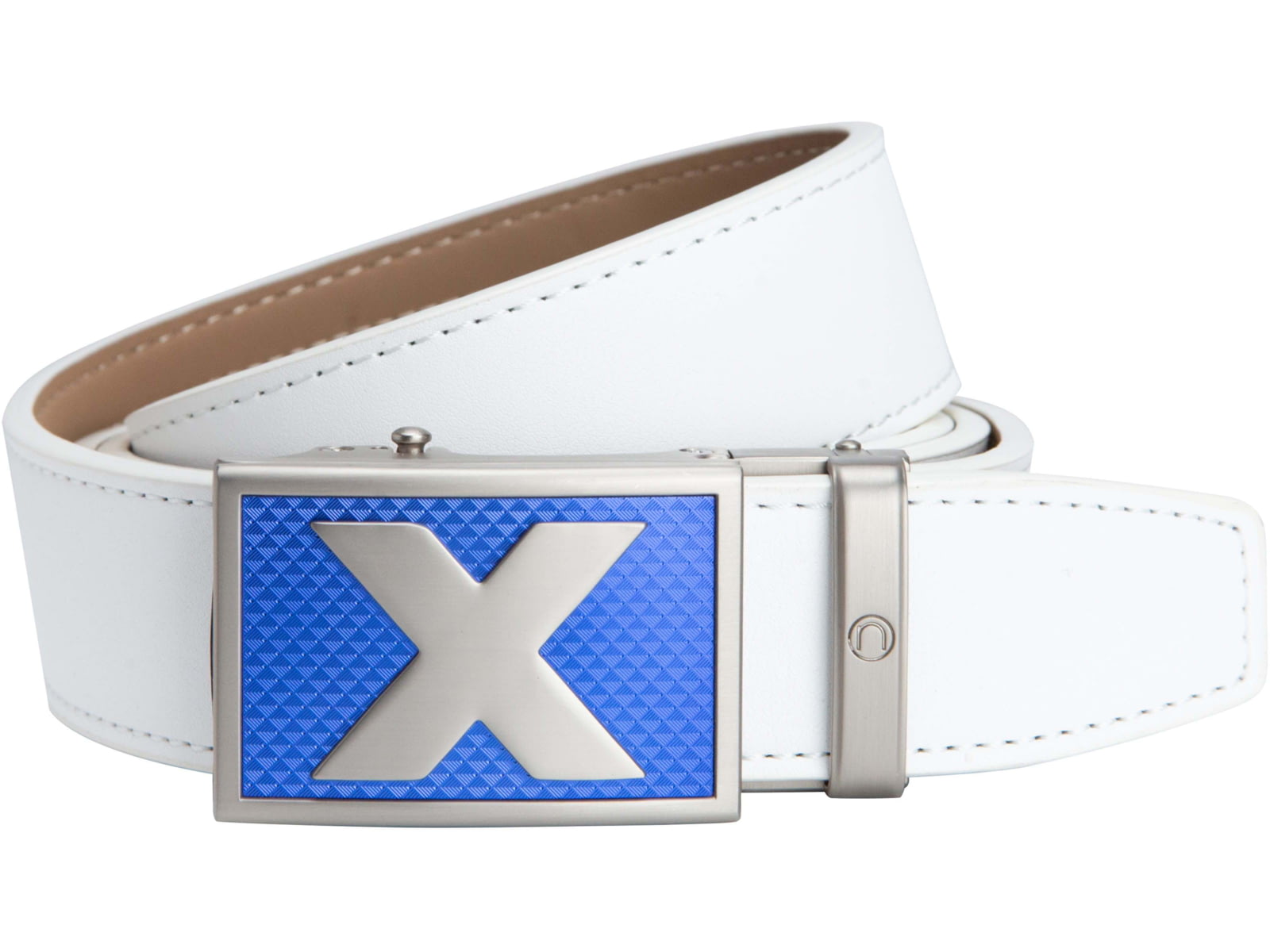 Nexbelt Fast Eddie Lucky X Factor Buckle Pewter/Blue BGX7486