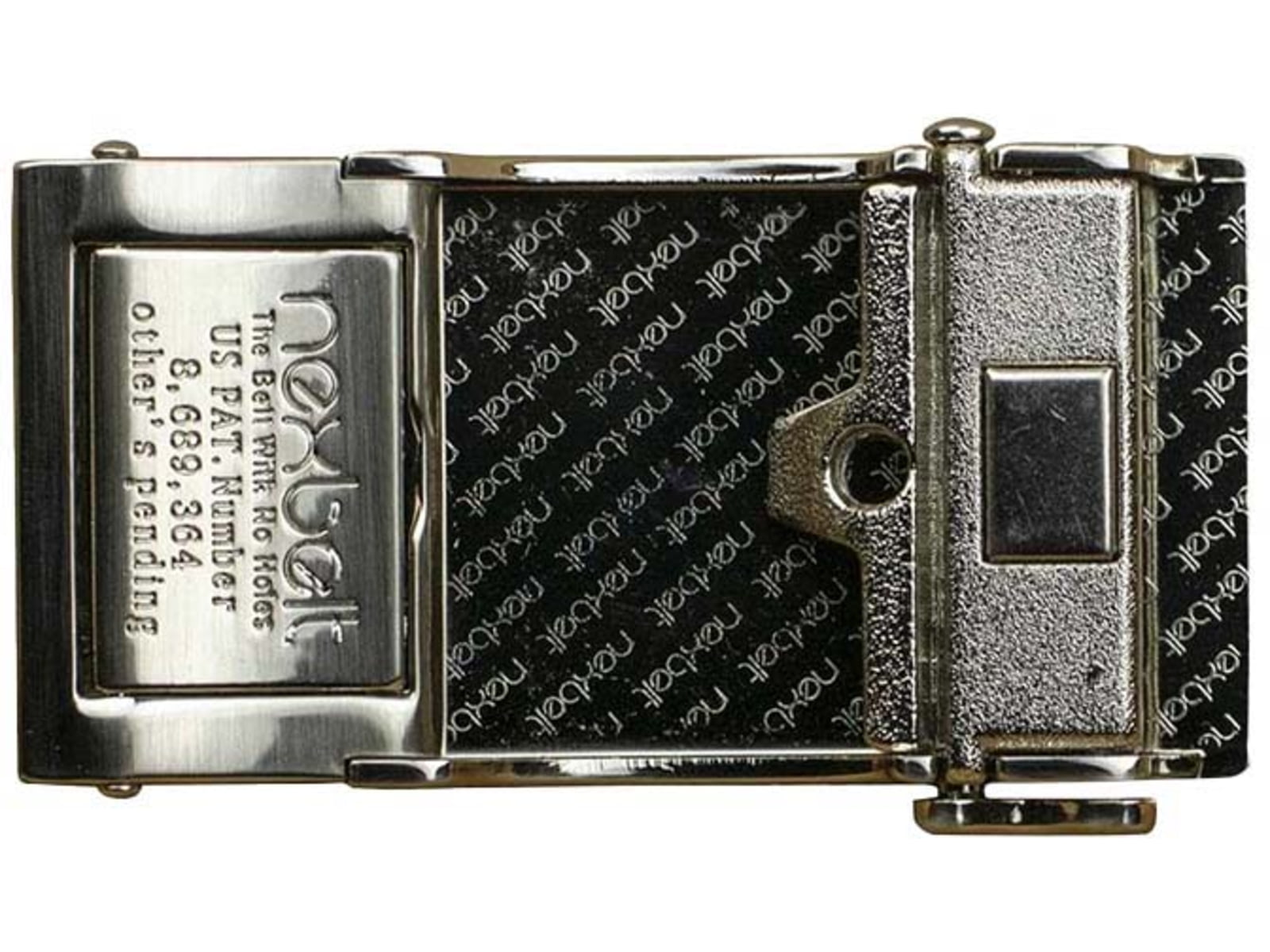 USED Nexbelt Fast Eddie w/ Keeper Buckle Nickel