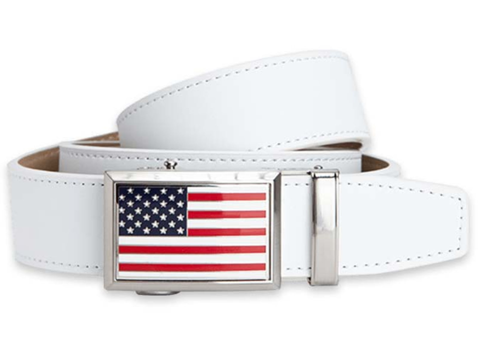Nexbelt Go-In USA Heritage Golf Belt White