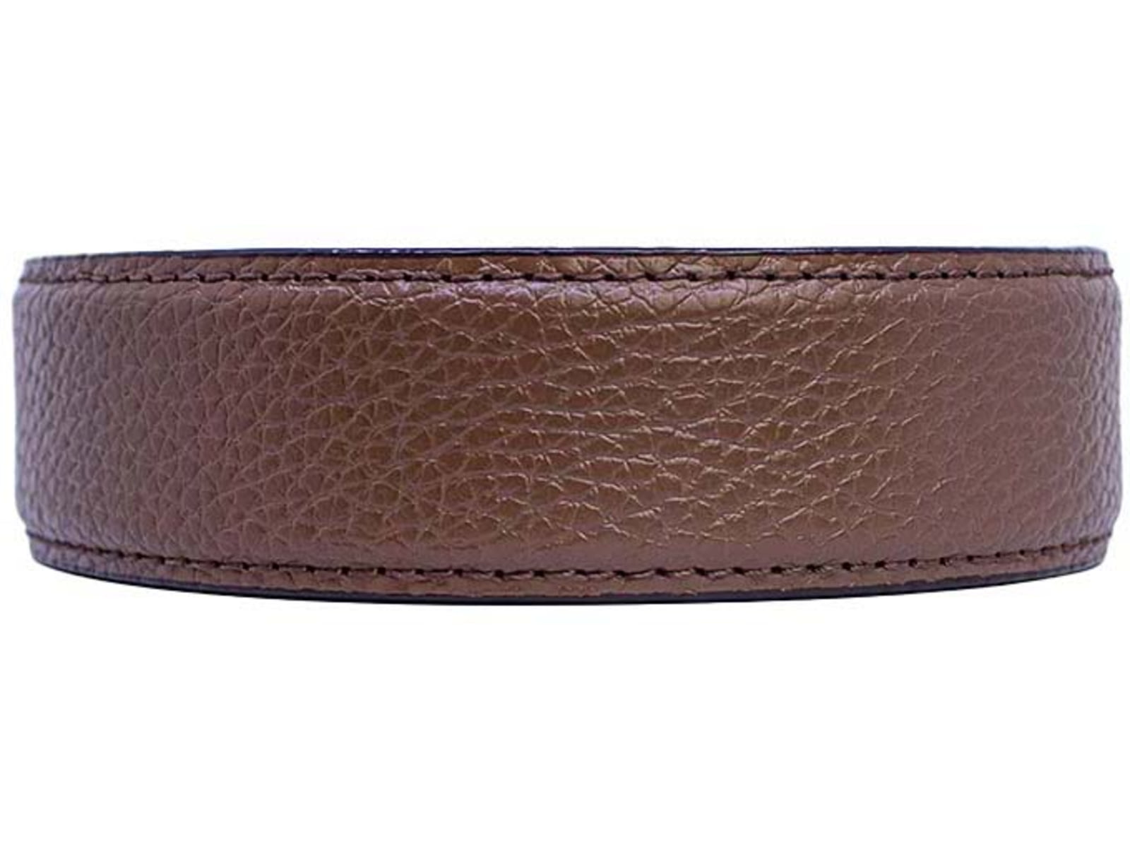 Nexbelt Pebble Grain Strap Belt Cognac