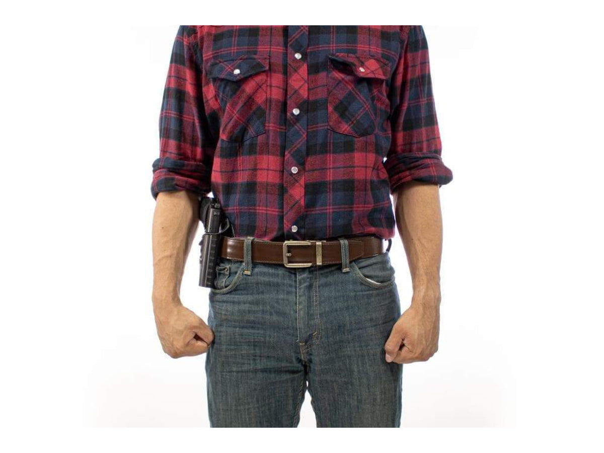 Nexbelt Rogue EDC Gun Belt 1.5 in Espresso Brown One Size