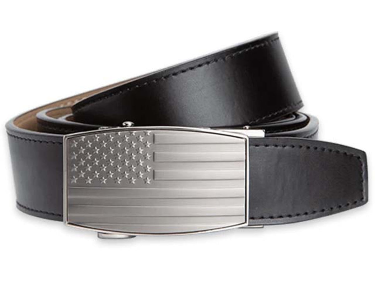 Nexbelt USA Embossed Aston Belt Black PCH7721
