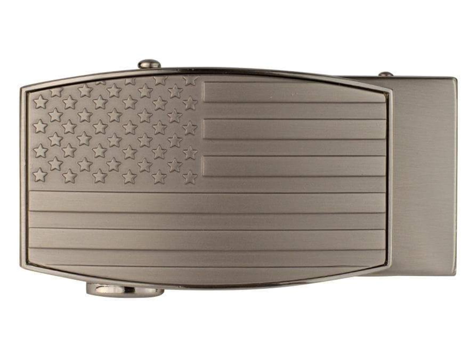 Nexbelt USA Heritage Embossed Aston EDC Buckle Pewter 1.38in BCS3099