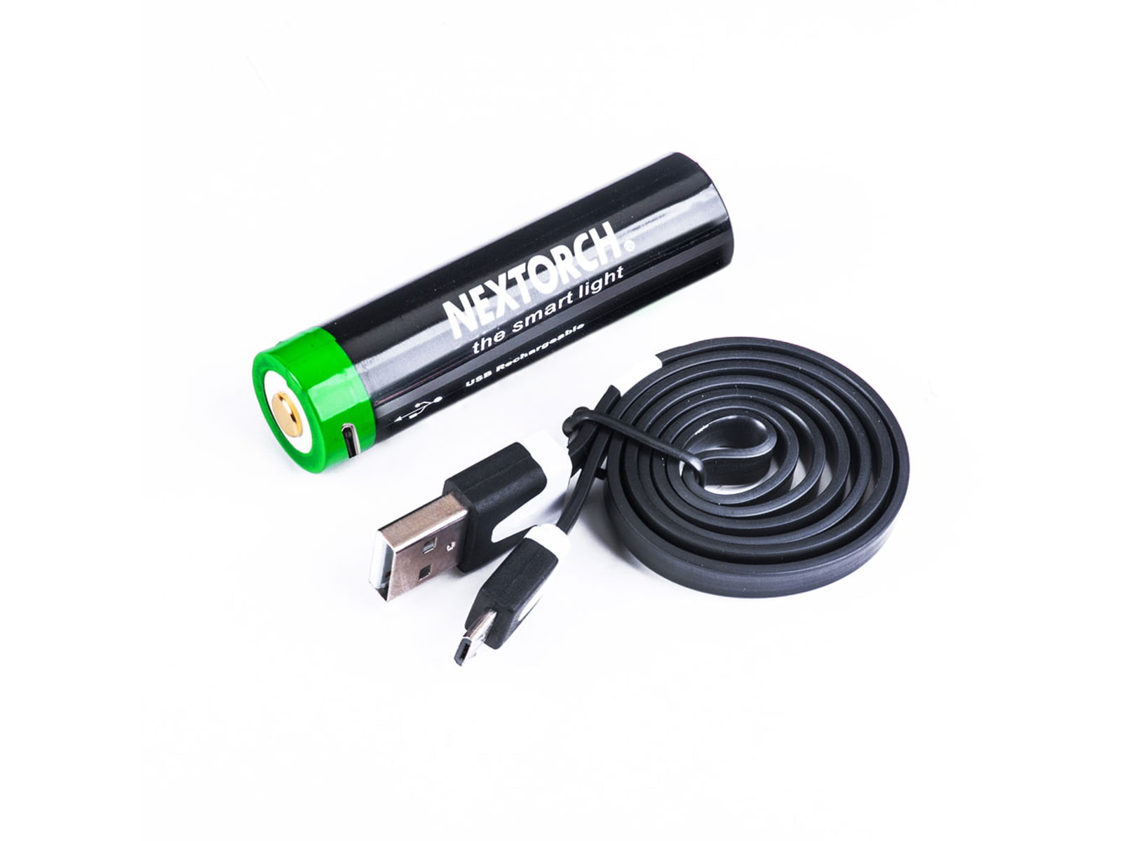 Nextorch 18650 USB-C Direct Recharge Battery Black