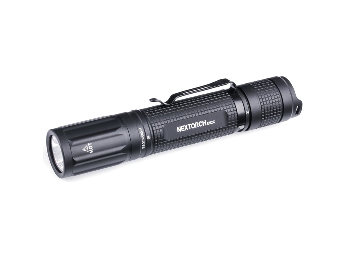 Nextorch E52C EDC Flashlight Lithium Ion White 3000 Lumens Black PS520095
