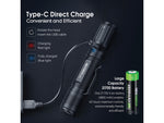 Nextorch E52C EDC Flashlight Lithium Ion White 3000 Lumens Black PS520095