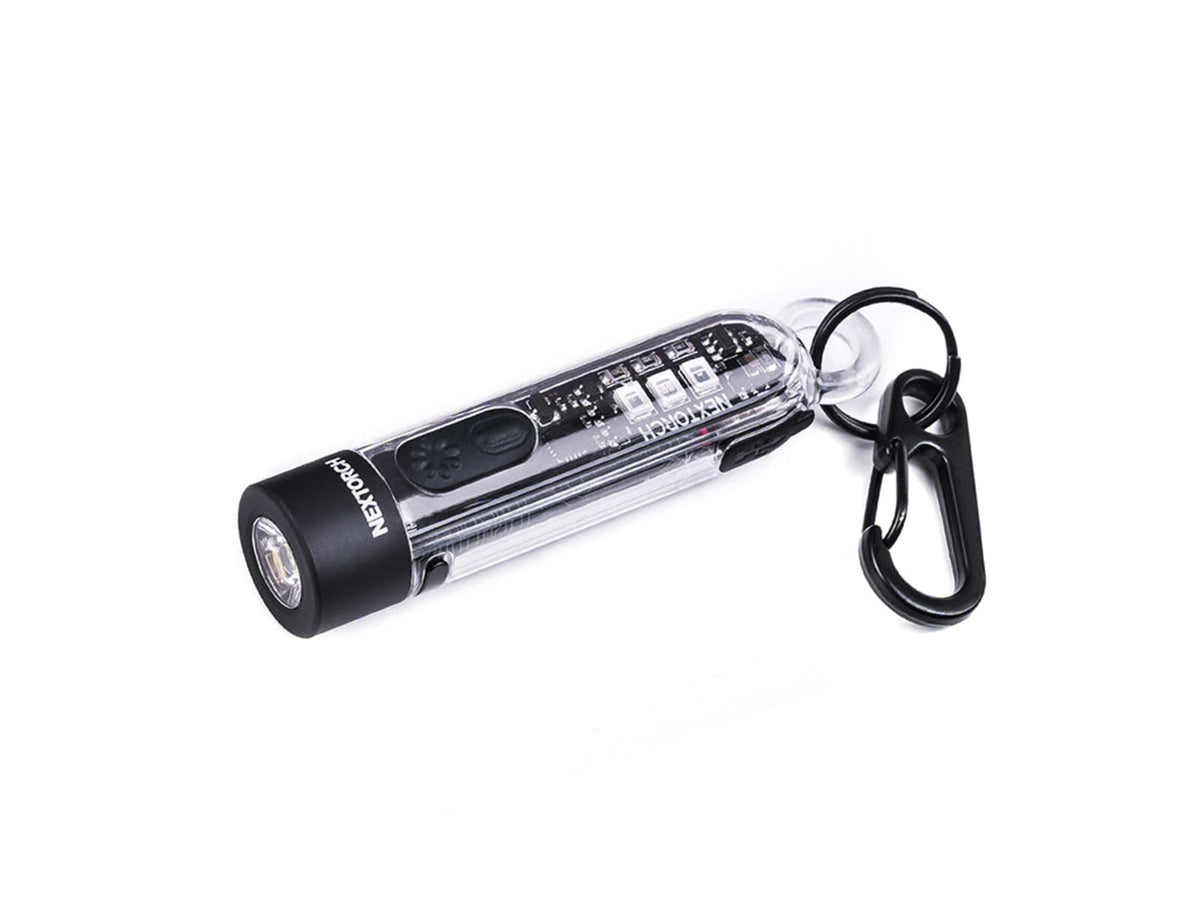 Nextorch K40 LED Keychain Light Lithium Ion White 300 Lumen Black PS520122