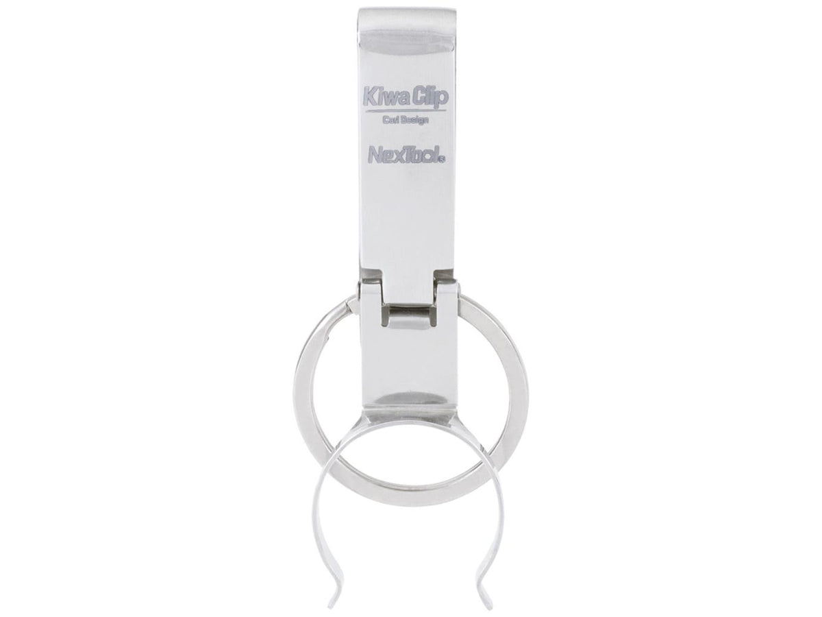 Nextorch Kiwa Clip w/Bottle Holder Silver KT5201A Kiwa Clip