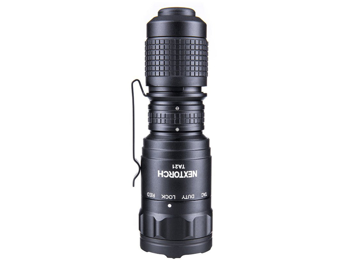 Nextorch Tactical Flashlight Set Black 1300 Lumens TA21-SET