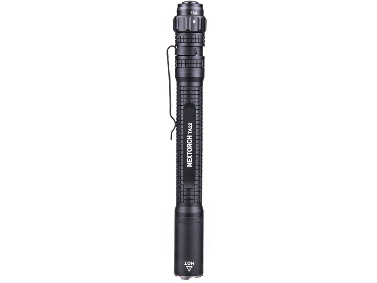 Nextorch Tri-Mode Tactical Penlight Black 850 Lumens TA22
