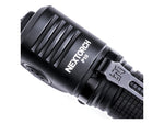 Nextorch P10 Right Angle LED Flashlight Lithium Ion White 1400 Lumens Black PS520056