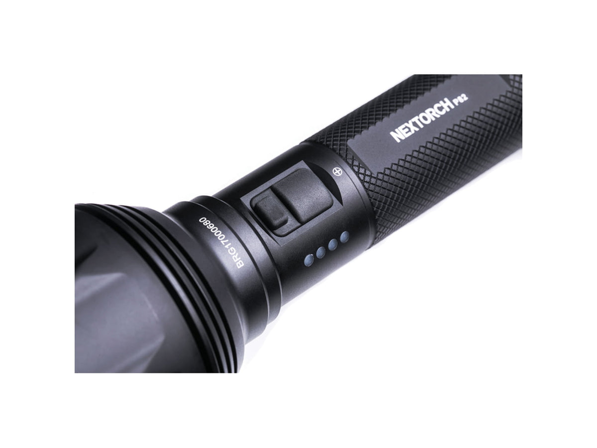 Nextorch P82 LED Flashlight Lithium Ion White 1200 Lumens Black PS520063