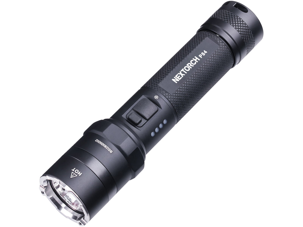 Nextorch P84 LED Tactical Flashlight Lithium Ion White 3000 Lumens Black PS520120