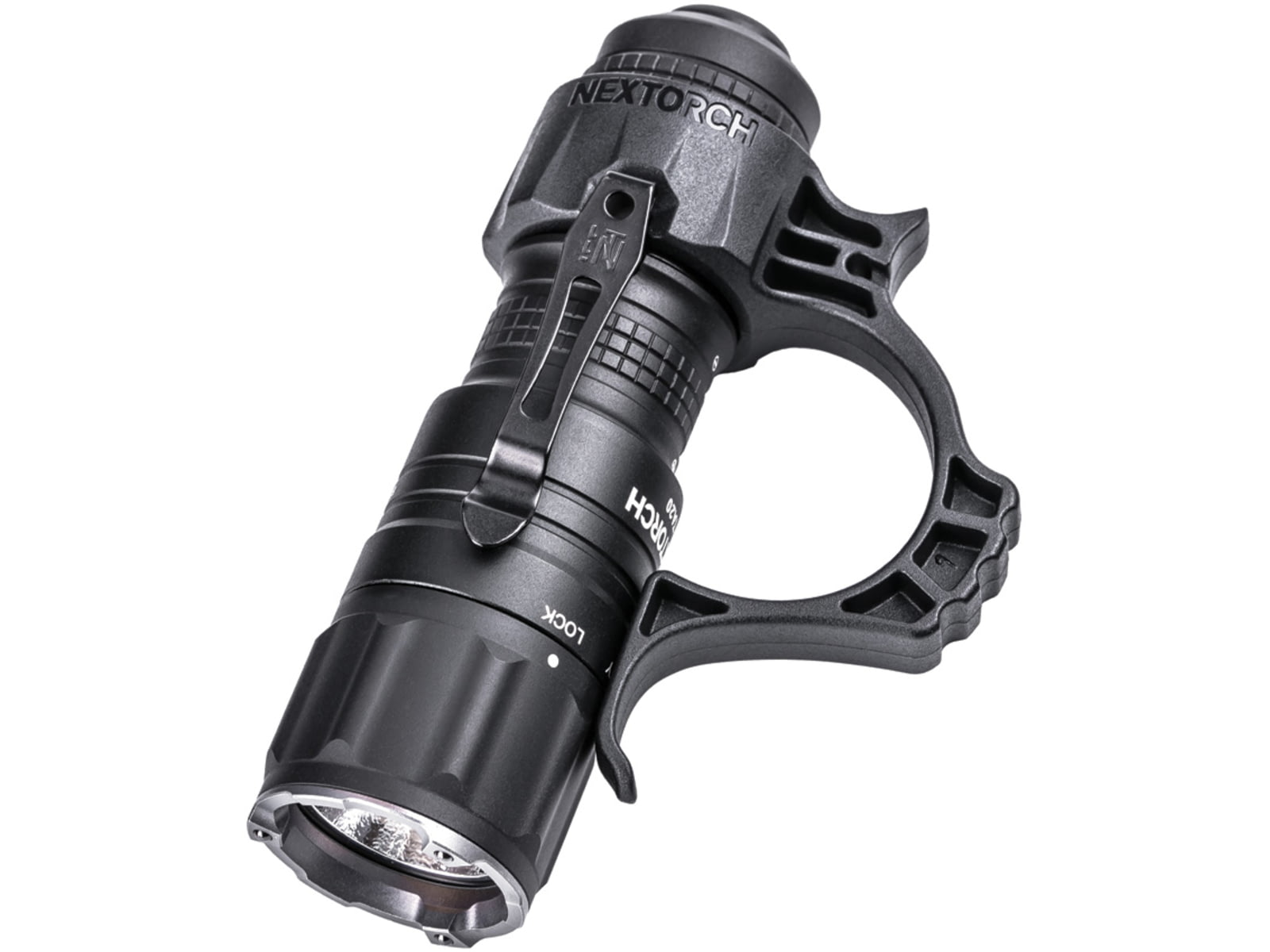 USED Nextorch TA20 LED Tactical Flashlight Lithium Ion White 1000 Lumen Black