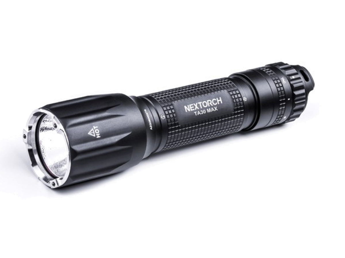 Nextorch TA30 MAX 21700 2100 Lumens LED Tactical Flashlight Black PS5687