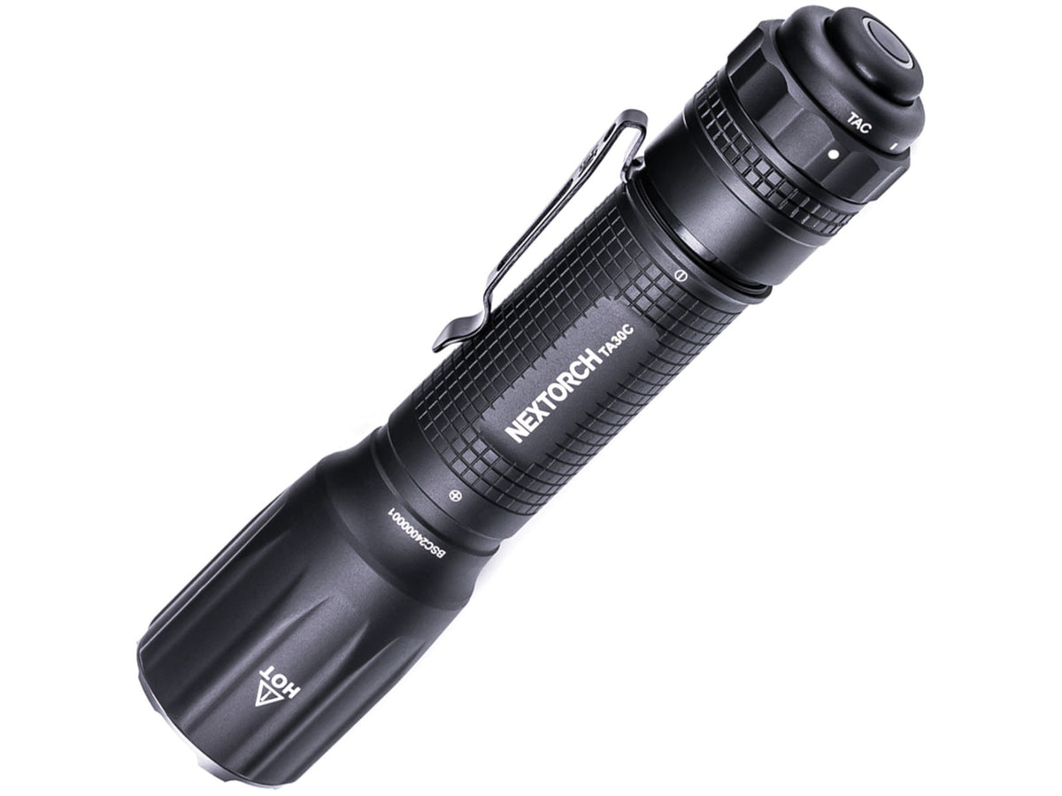 Nextorch TA30C LED Tactical Flashlight Lithium Ion White 1600 Lumens Black PS520089