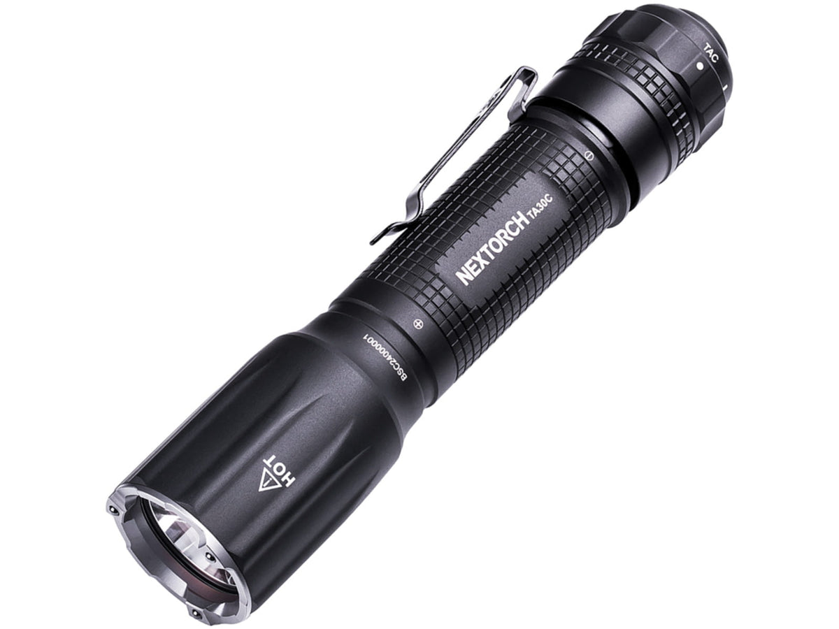 Nextorch TA30C LED Tactical Flashlight Lithium Ion White 1600 Lumens Black PS520089
