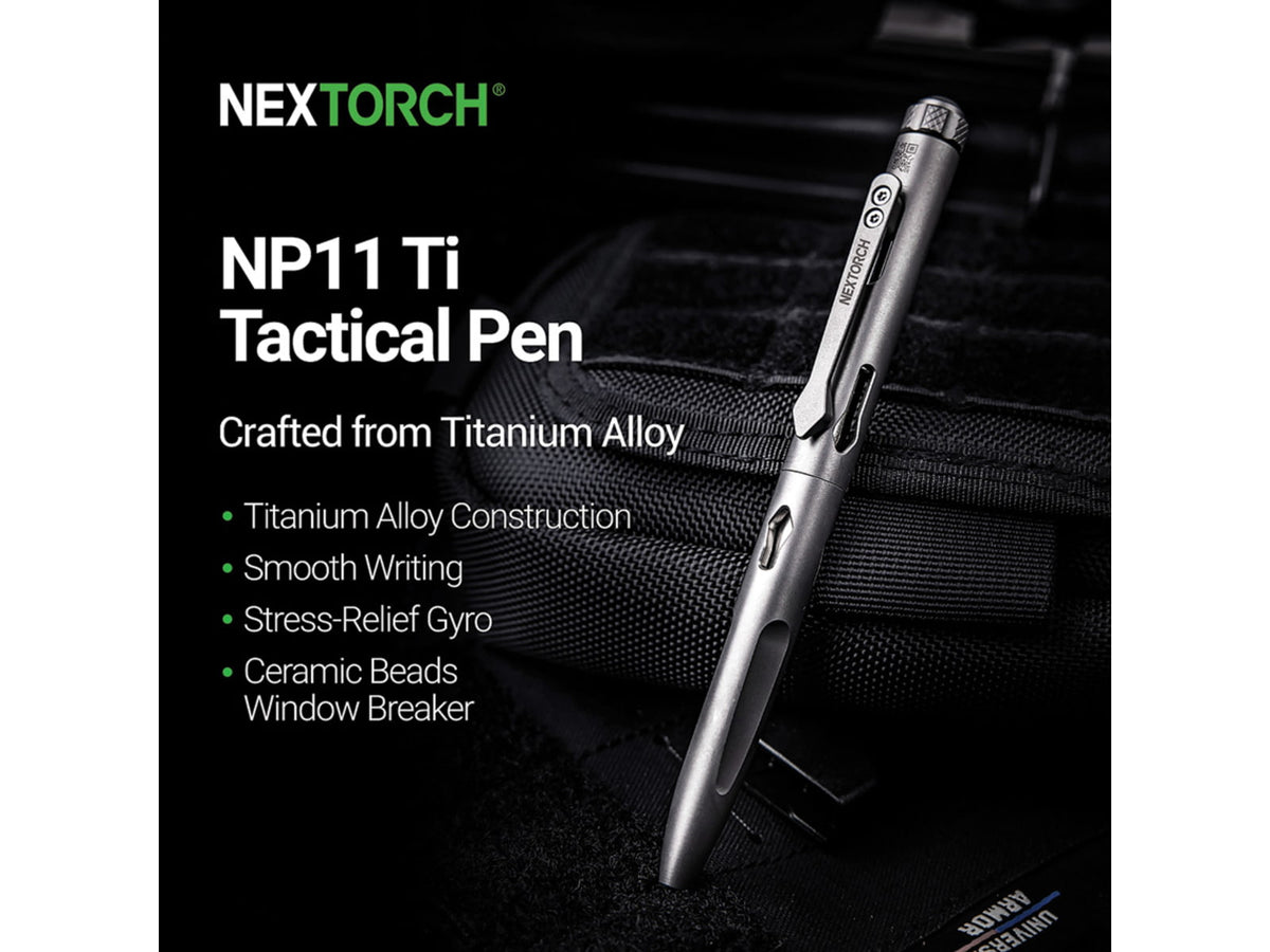 Nextorch Titanium Tactical Pen NXNP11TI