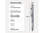 Nextorch Titanium Tactical Pen NXNP11TI
