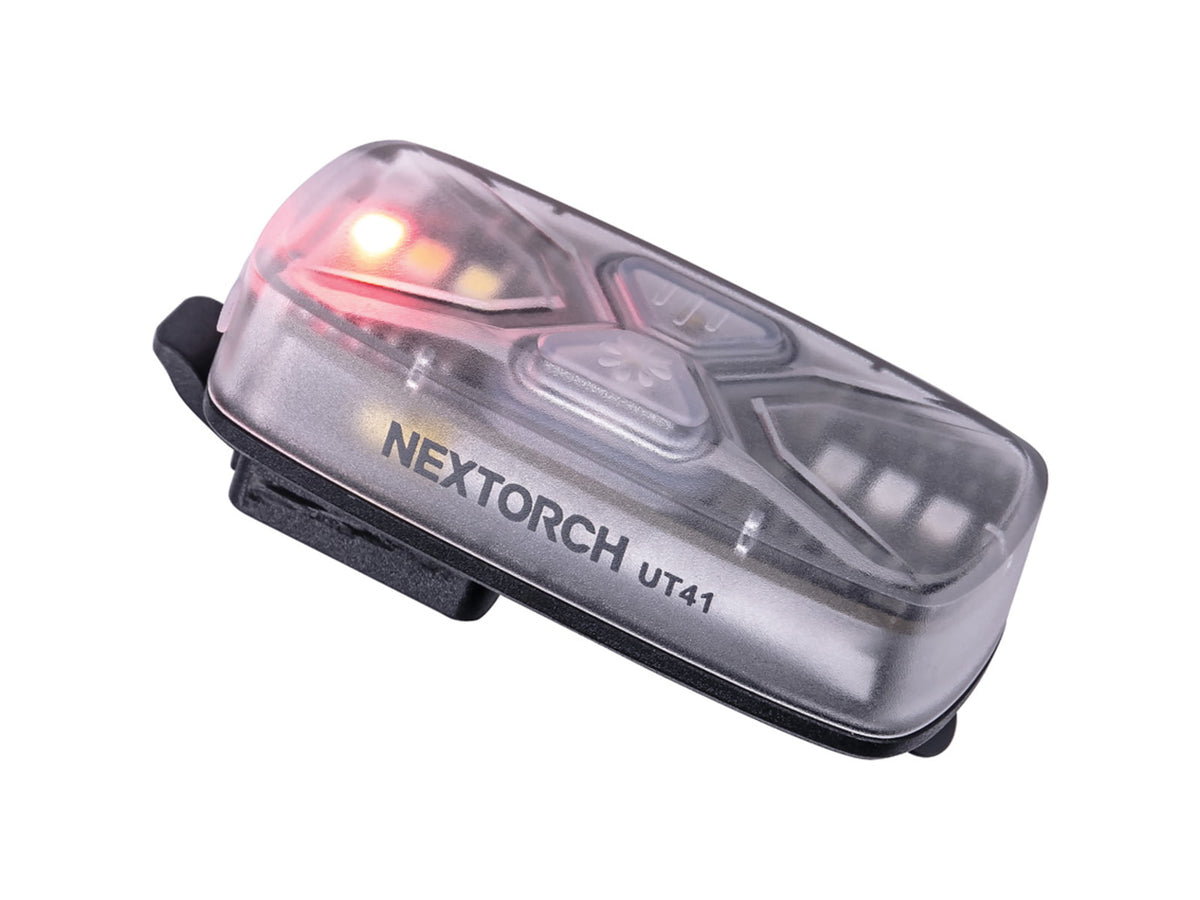 Nextorch UT41 LED Signal Light Lithium Ion White/ Red/Blue 20 Lumens Black PS520109