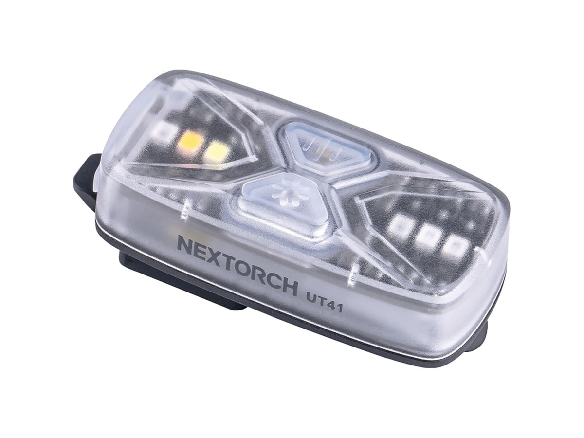 Nextorch UT41 LED Signal Light Lithium Ion White/ Red/Blue 20 Lumens Black PS520109