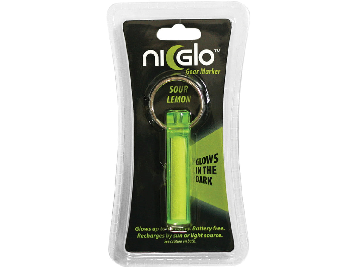 Ni-Glo Solar Gear Marker Sour Lemon Fixed Blade Knife Handle 91504