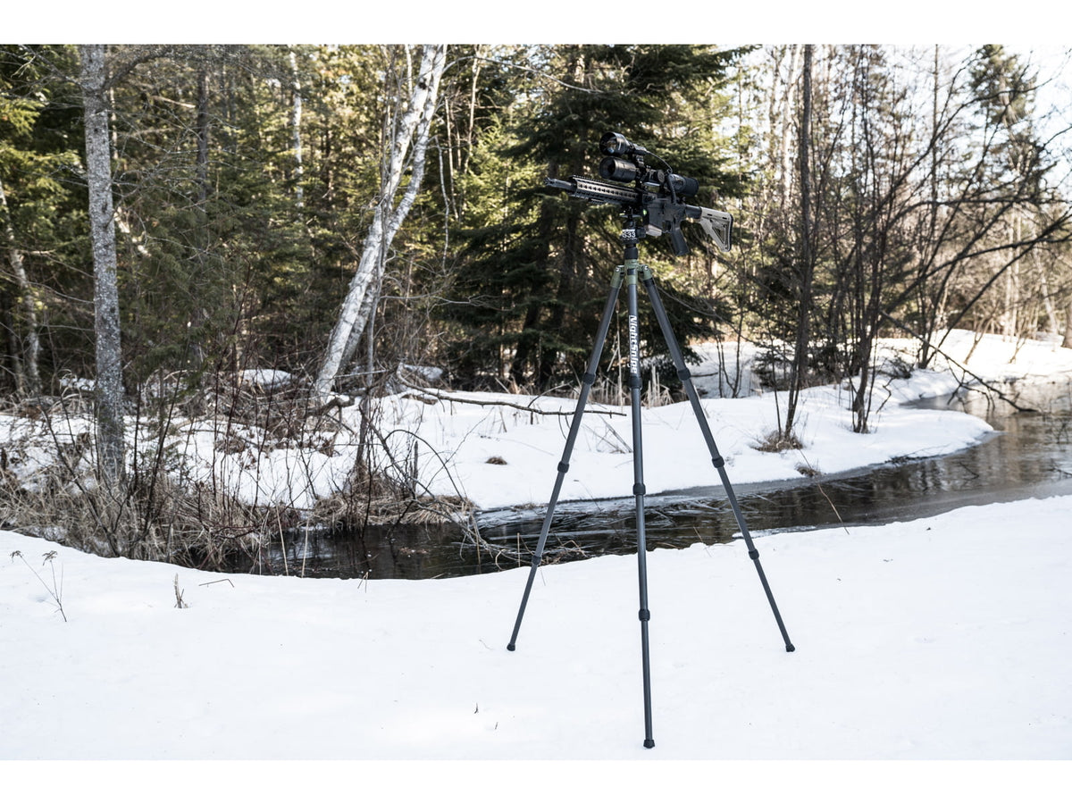 NightSnipe Tournament Hunter Tripod w/ NS67 Ball Head Combo