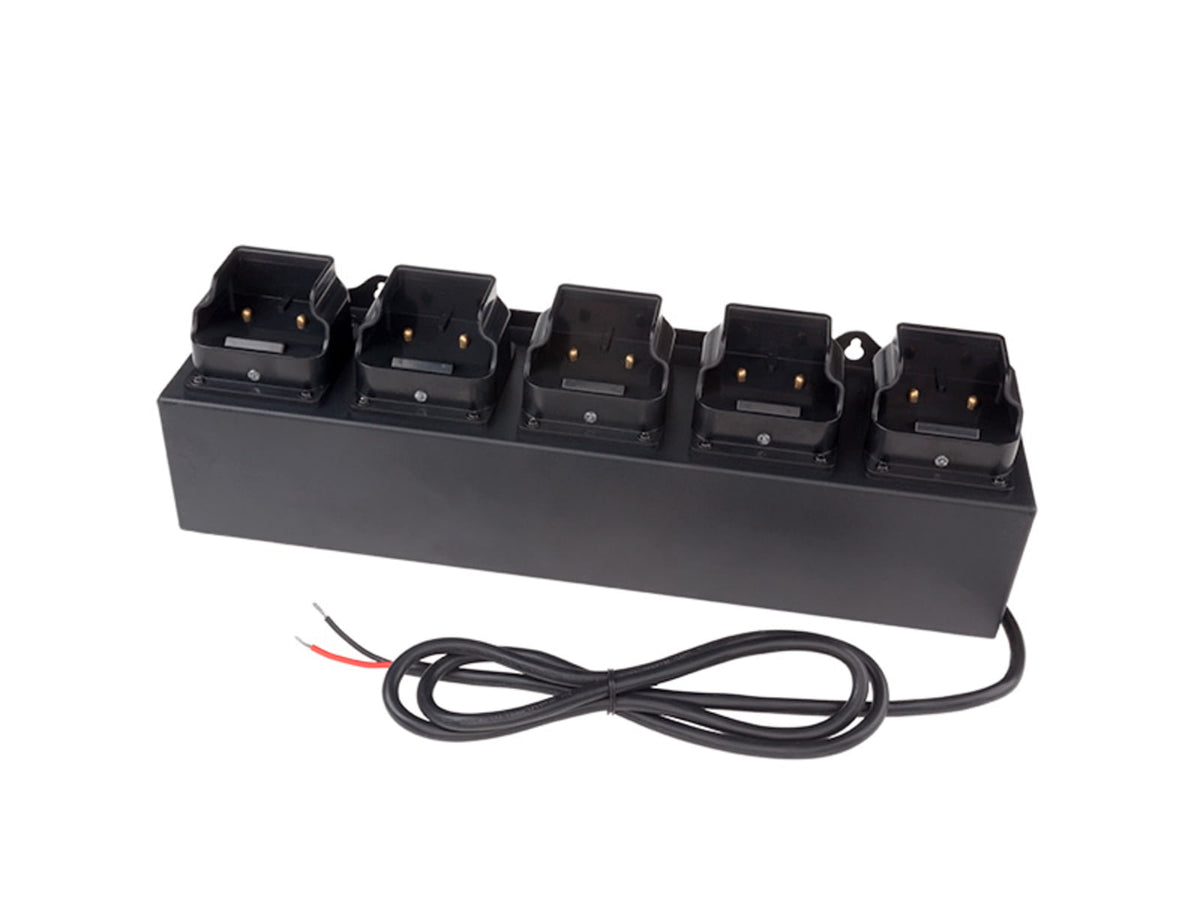 Nightstick 5-Bank DC Powered Charger for 5566/68 INTRANT Angle Lights Black 5568-CHGRDC5