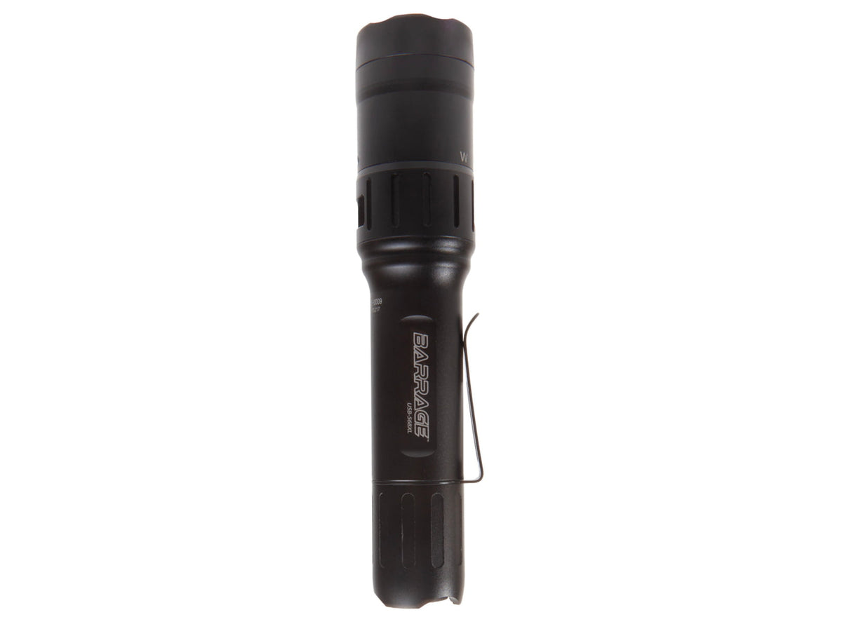 Nightstick Barrage - Usb Tactical Flashlight Black - USB-568XL