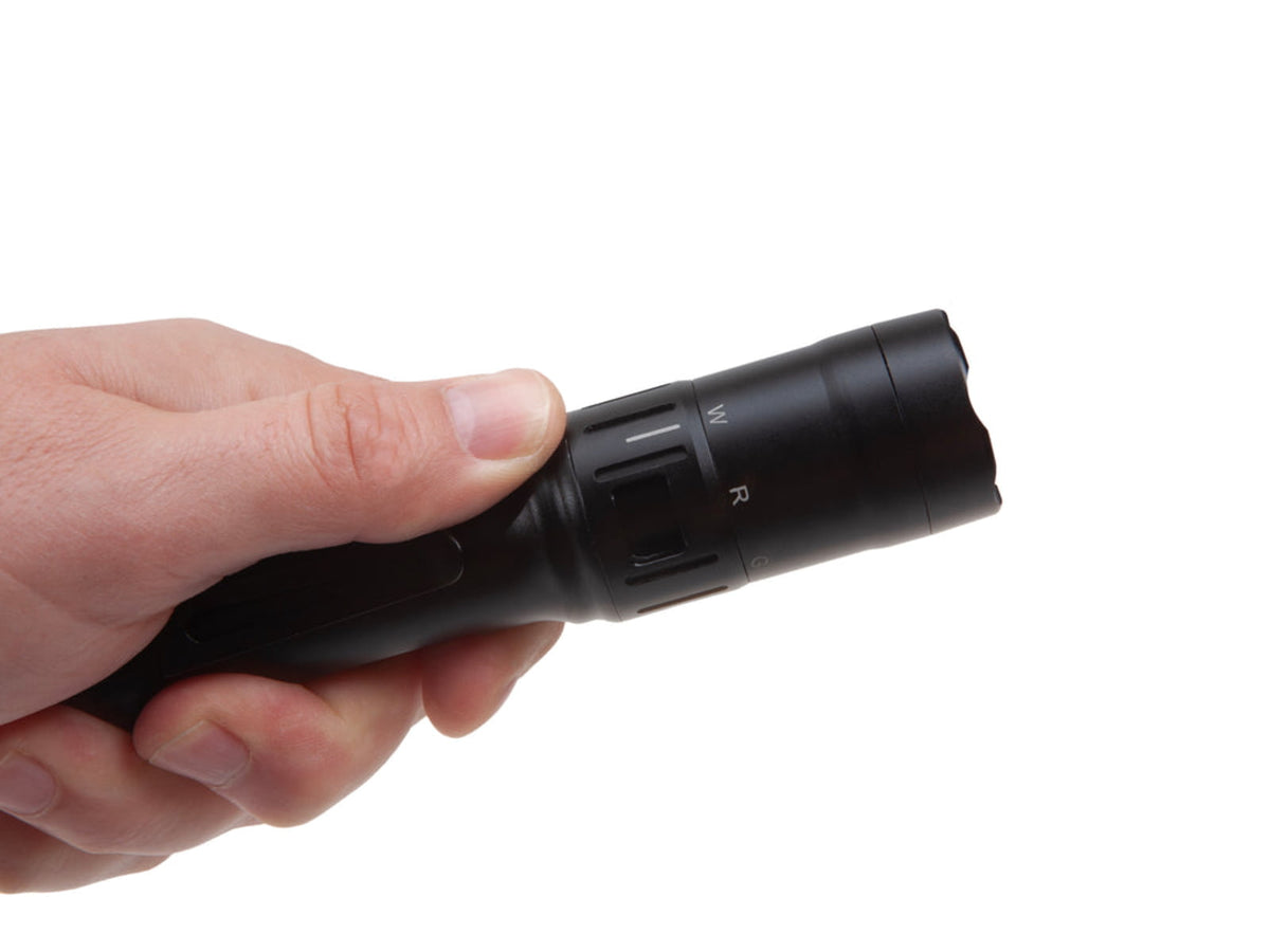Nightstick Barrage - Usb Tactical Flashlight Black - USB-568XL