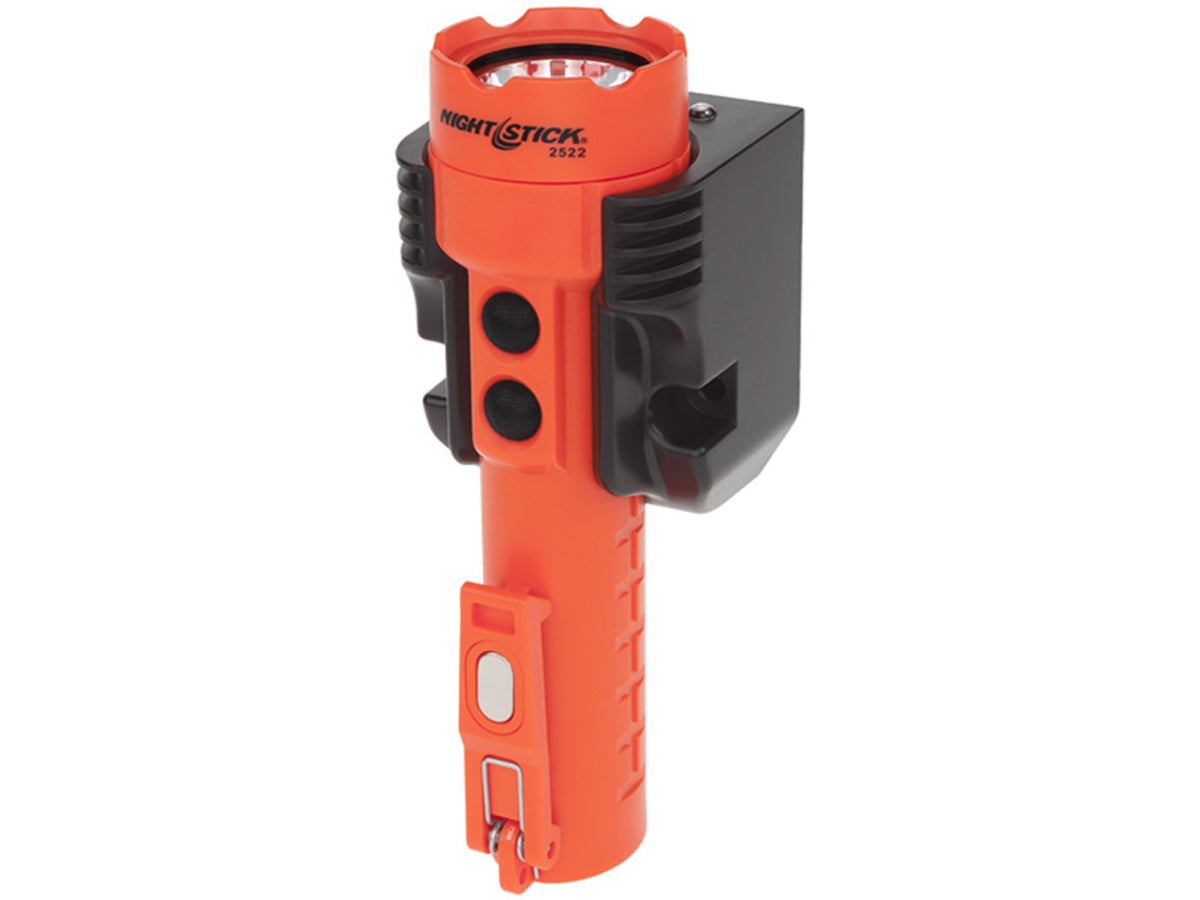 Nightstick Dual-Light Flashlight w/Dual MagnetsRechargeable350 LumensRed NSR-2522RM