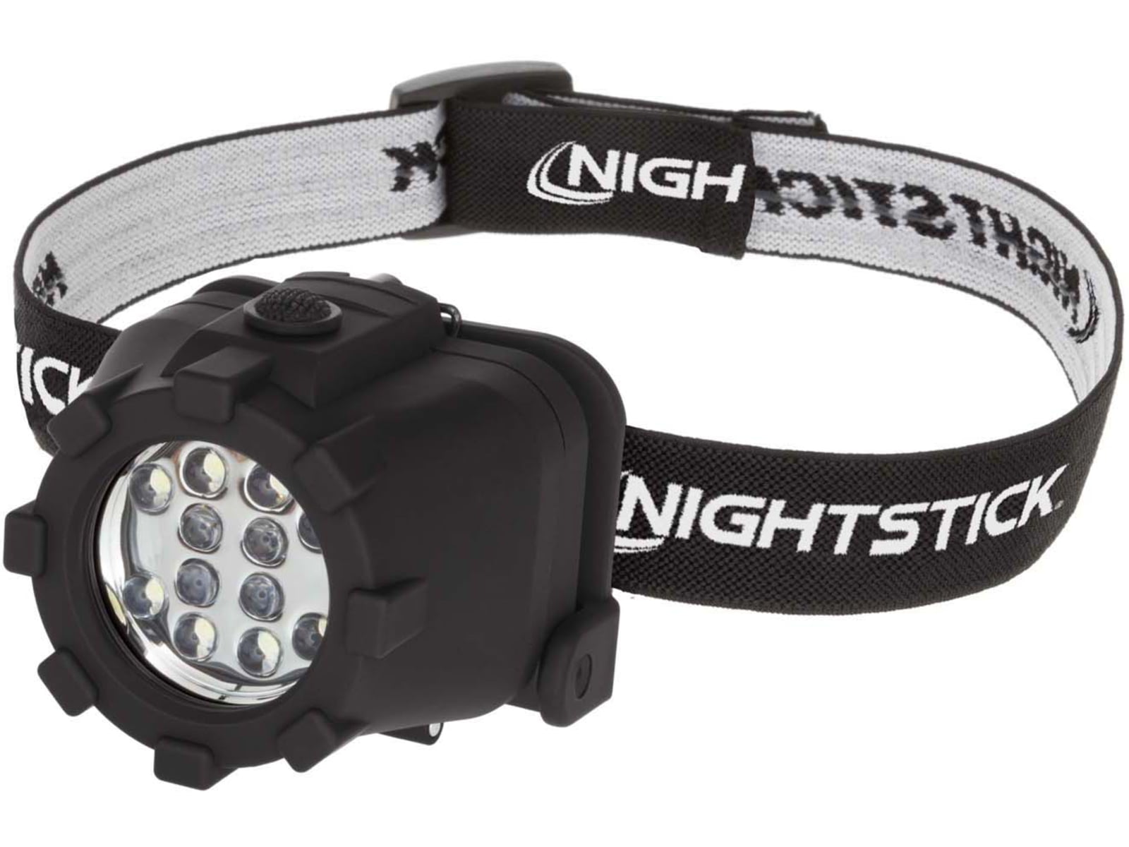 Nightstick Dual Light LED 3 AAA Headlamp30 Lumens Black NSP-4602B
