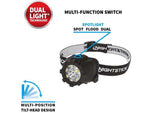 Nightstick Dual Light LED Headlamp 150 Lumens Black NSP-4606B