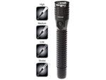 Nightstick Duty Size Multi Function Metal LED FlashlightRechargeableAC/DC Adapter650 Lumens Black NSR-9614XL