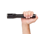 Nightstick Duty Size Multi Function Metal LED FlashlightRechargeableAC/DC Adapter650 Lumens Black NSR-9614XL