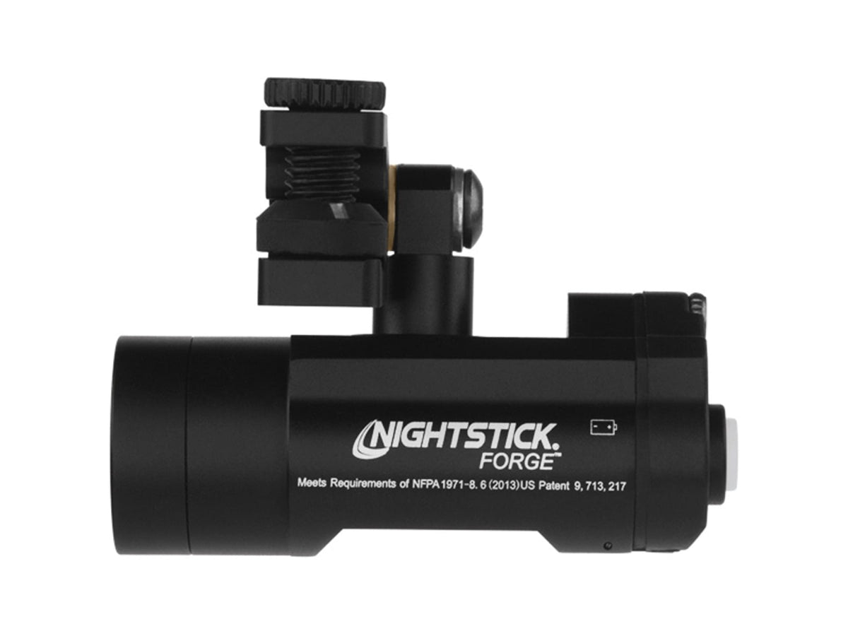 Nightstick FORGE Helmet-Mounted Multi-Function Flashlight Black