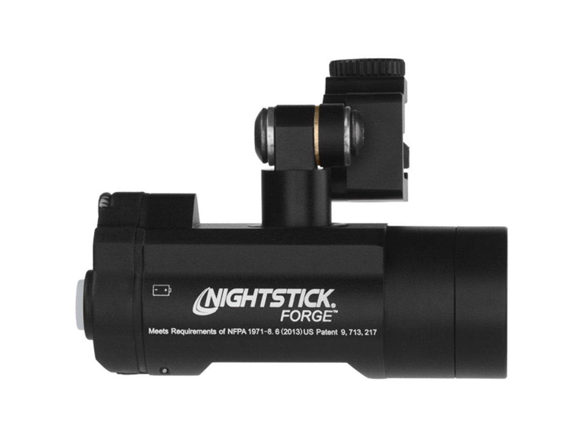 Nightstick FORGE Helmet-Mounted Multi-Function Flashlight Black