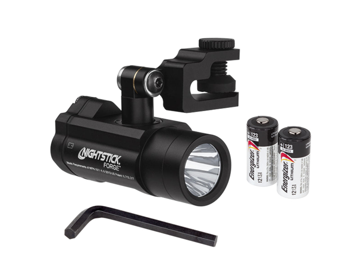 Nightstick FORGE Helmet-Mounted Multi-Function Flashlight Black