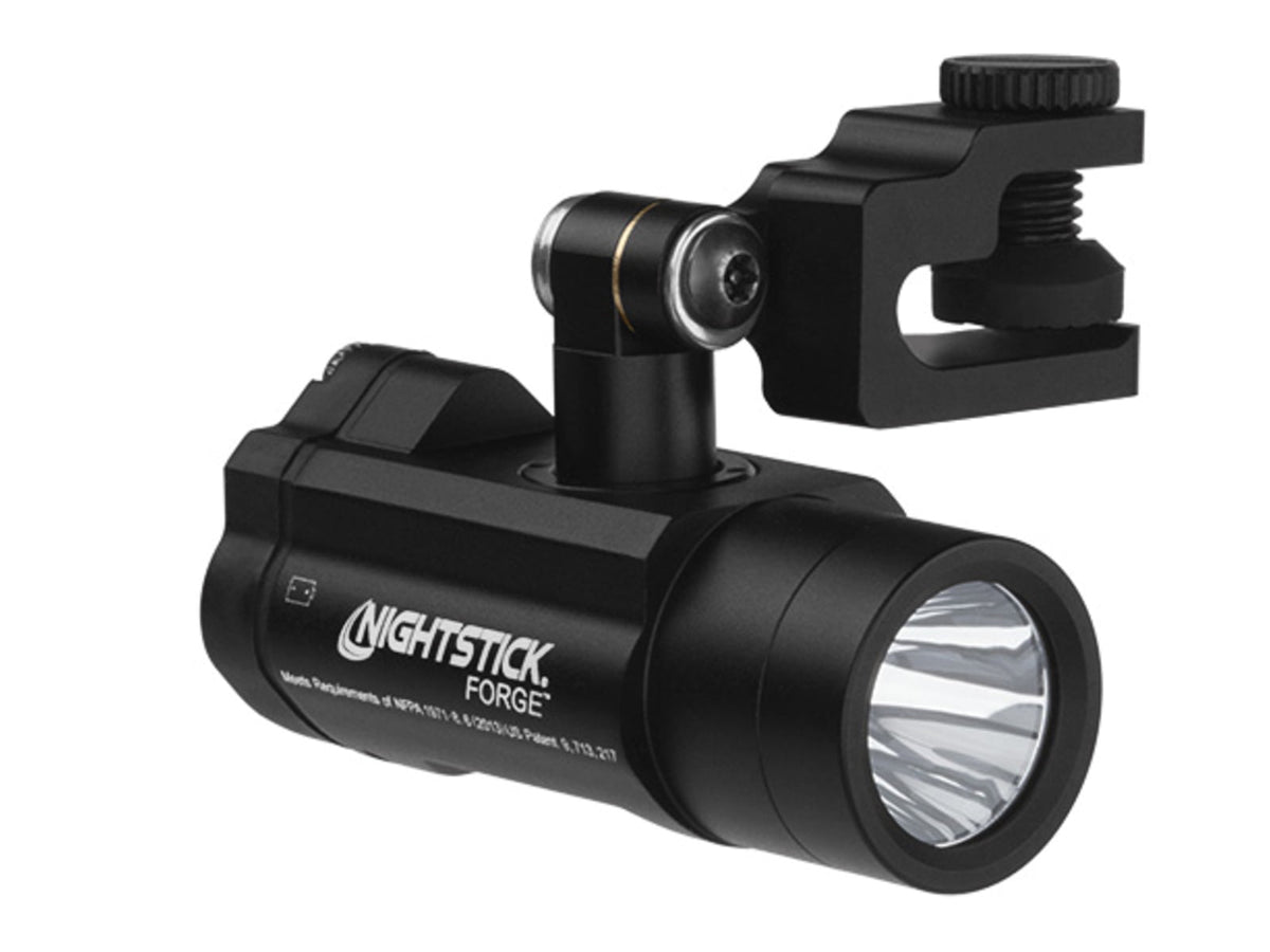 Nightstick FORGE Helmet-Mounted Multi-Function Flashlight Black