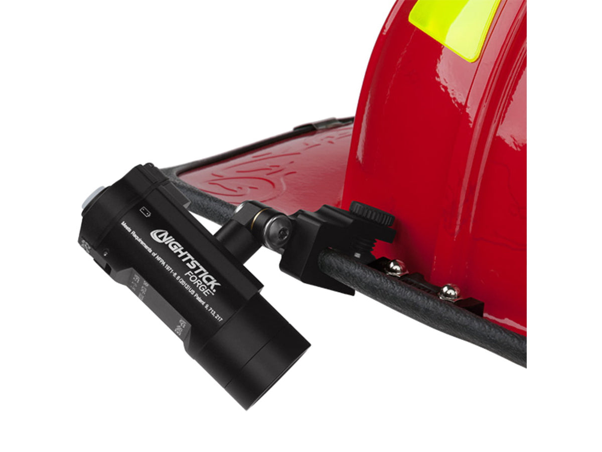 Nightstick FORGE Helmet-Mounted Multi-Function Flashlight Black