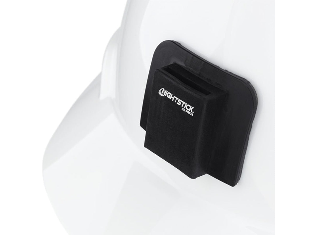 Nightstick Heavy-Duty Rubber Hard Hat Mount Black NS-HMC9