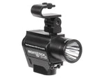 Nightstick Helmet Mounted Multi-Function LED Dual-Light Flashlight220 Lumens Black NSP-4650B